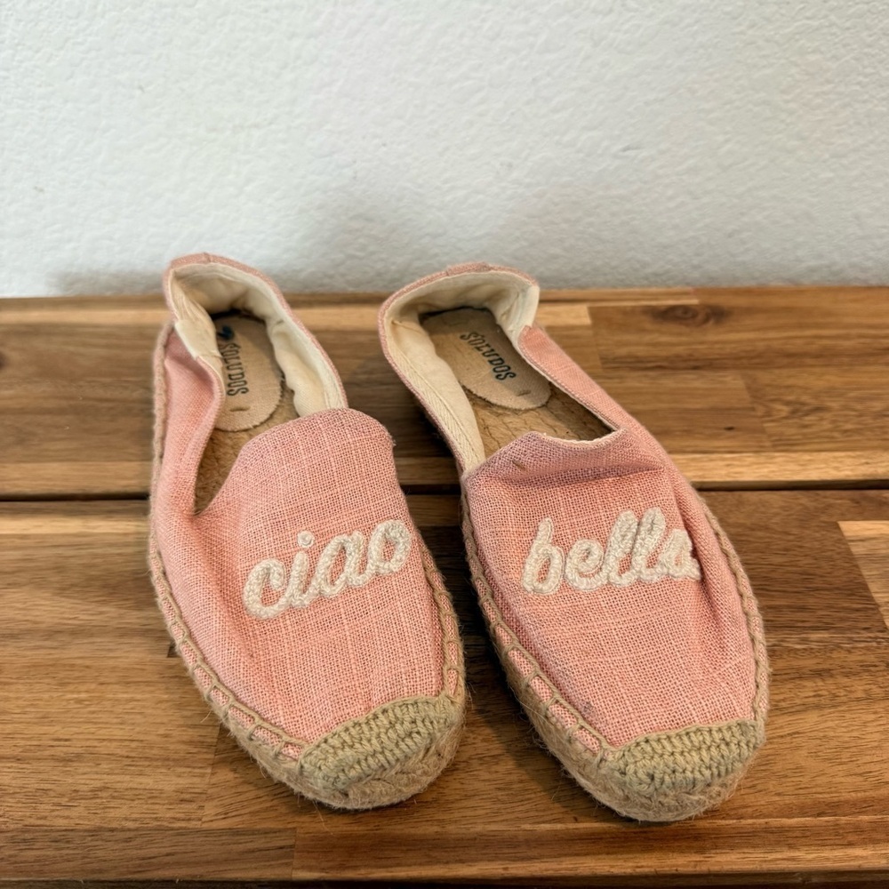 Soludos- Women’s Ciao Bella Smoking Espadrille- Size 5